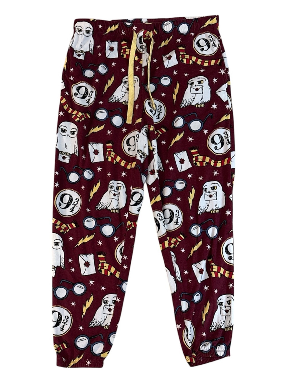 Ladies Wizarding World of Harry Potter Lounge Pants PJ Bottoms Medium (8-10)